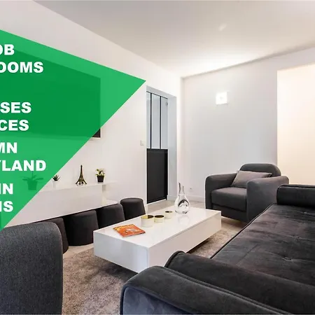D&e Paris-disney: 5-bedroom With Netflix Apartment