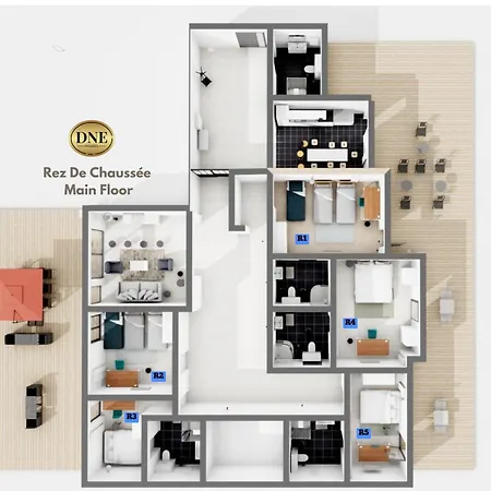 D&e Paris-disney: 5-bedroom With Netflix